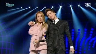 151227 [HD/Viewable] SHINee JongHyun-Déjà-Boo (ft.Wonder Girls-Yubin) @ 5B5 Gayo Daejun 2015