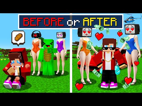 FAMILY TRAGEDY: Before vs After - Minecraft Drama