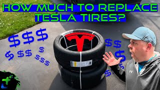 Buying Tesla Tires | How much it costs to replace 2 tires for my Tesla Model Y #shorts