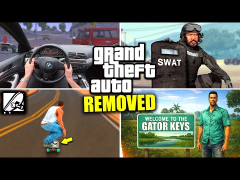 26 REMOVED Features You Never Knew Existed in GTA Games