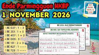 Download lagu Ende Parmingguon | 1 NOVEMBER 2026 | HKBP | XXII DUNG TRINITATIS | Musik, Not, Vocal, dan Lirik mp3