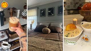 Fall Home Makeover & Panera Copycat Soup Recipe 🍁 | Cozy Decorating & Cooking!