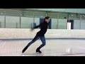Johnny Weir Edge Work Sequence For Art2Skate At The Skating Club Of Wilmington