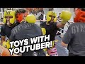 WATCH FLOYD MAYWEATHER EMBARRASS YOUTUBER JARVIS FOR TRYING TO SPAR WITH HIM! TEACHES HIM LESSON!