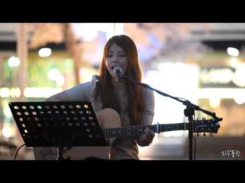 160819 주니엘 한강 버스킹 04