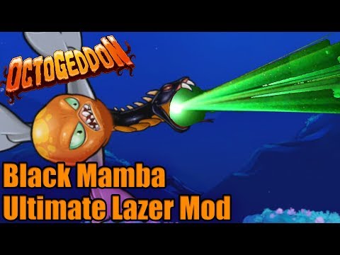 BLACK MAMBA ULTIMATE LAZER MOD | Octogeddon Modded | The best lazer ever?