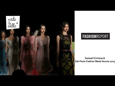 Fashion Report: Samuel Cirnansck (São Paulo Fashion Week Verano 2015)
