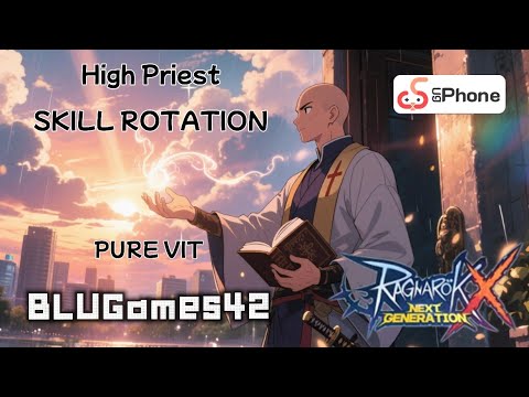 ROX Global | High Priest Build Guide | HP Skill Rotation for Pure VIT Book 🔄✨🛡️🌟 | Tank (Book + VIT)