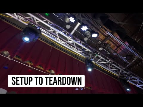 Watch a Concert Stage Come to Life | Lighting Setup Breakdown