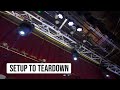 Watch A Concert Stage Come To Life Lighting Setup Breakdown