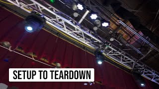Watch a Concert Stage Come to Life | Lighting Setup Breakdown