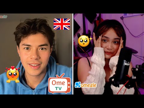 AN ACTOR ON OMEGLE? 🙈 | I got too shy to rizz him up 🤣