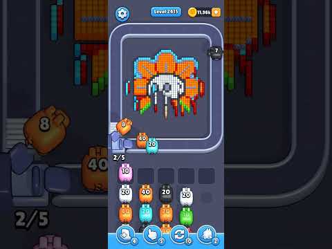 Pixel Flow Level 2415 Walkthrough