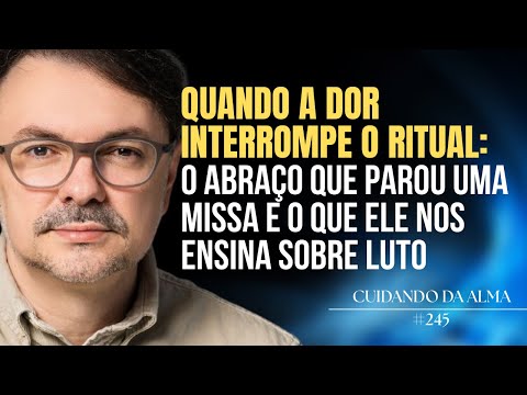Quando a dor interrompe o ritual: o abraço que parou uma missa e o que ele nos ensina sobre o luto