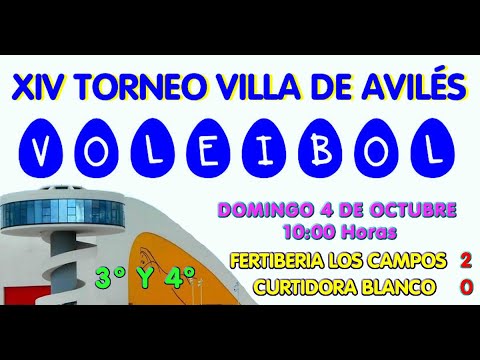 Tercer y cuarto puesto-XIV Torneo Villa de Avilés