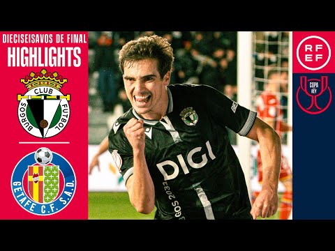 Resumen #CopaDelReyMAPFRE | Burgos CF 3-1 Getafe CF | Dieciseisavos de final | Temp. 2025/26