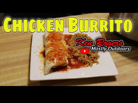 EASY CHICKEN BURRITOS
