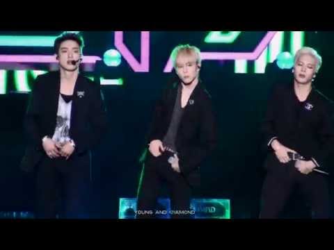 151011 Asia Song Festival GOT7 - 하지하지마 (Mark focus)