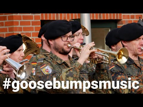 Des Großen Kurfürsten Reitermarsch - Lehrgangsabschlussappell USH LehrGrp D in Nienhagen #gänsehaut