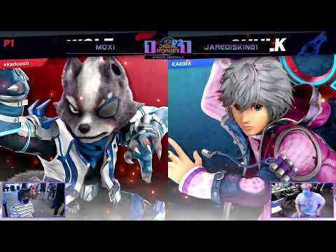 DIGITAL FRONTIERS 3 - Winner's Semi Final - Moxi (Wolf) vs Jaredisking1 (Shulk)