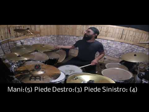 Studying "Grooving With 3's 4's and 5's" By Gavin Harrison