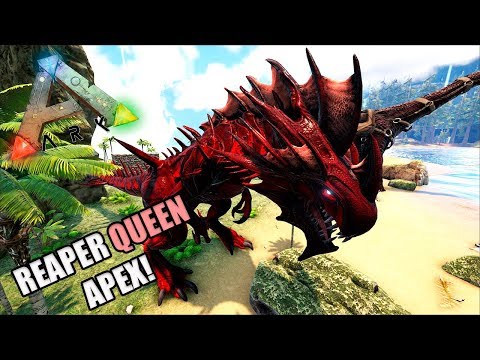 ARK PRIMAL FEAR T3 ep.30 --- DOMAMOS UMA REAPER QUEEN APEX!!!
