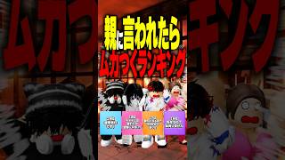 【絶体絶命】先生に言われて一番ムカつく言葉ランキング！最後が罠すぎた… #roblox #ロブロックス #マイクラ  #shorts