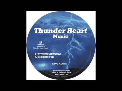 10" KING ALPHA - FREEDOM ROAD / HIDDEN MEANING (THUNDER HEART MUSIC) OFFICIAL