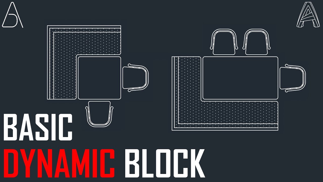 Dynamic Block For Beginners - AutoCAD