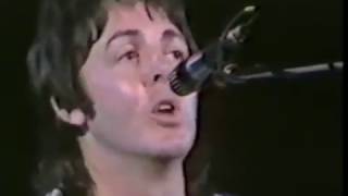 Paul McCartney Blackbird Live (Wings)