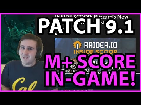 [9.1] New In-Game M+ Score System!