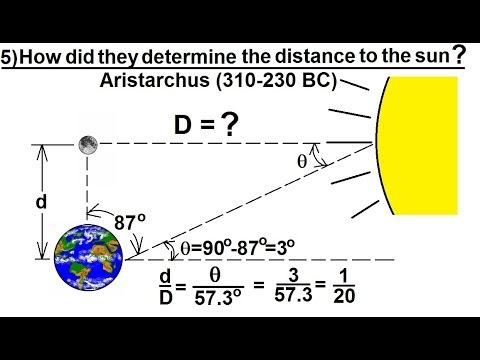 Astronomy - Measuring Distance, Size, and Luminosity (5 of 30) Distance to Our Sun: 1