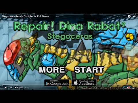 Stegoceras Repair Dino Robot Full Game