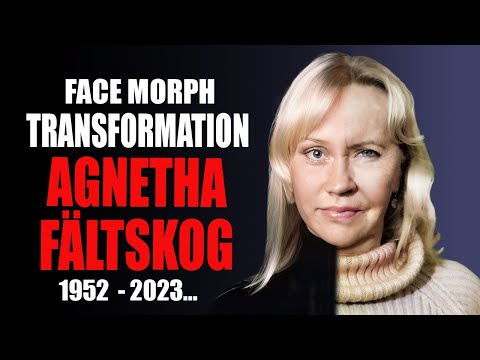 Agnetha Fältskog - Transformation (Face Morph Evolution 1952 - 2023...)