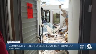 Delray Beach community begins to recover after EF-2 tornado