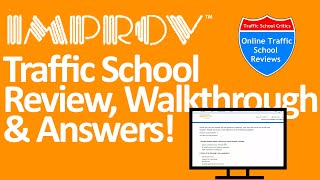 Improv Traffic School Review, Walkthrough, and Exam Answers!