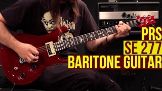 Video thumbnail for PRS Guitars SE 277 Baritone by Guitar World