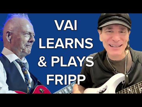 Vai plays (and talks) King Crimson!