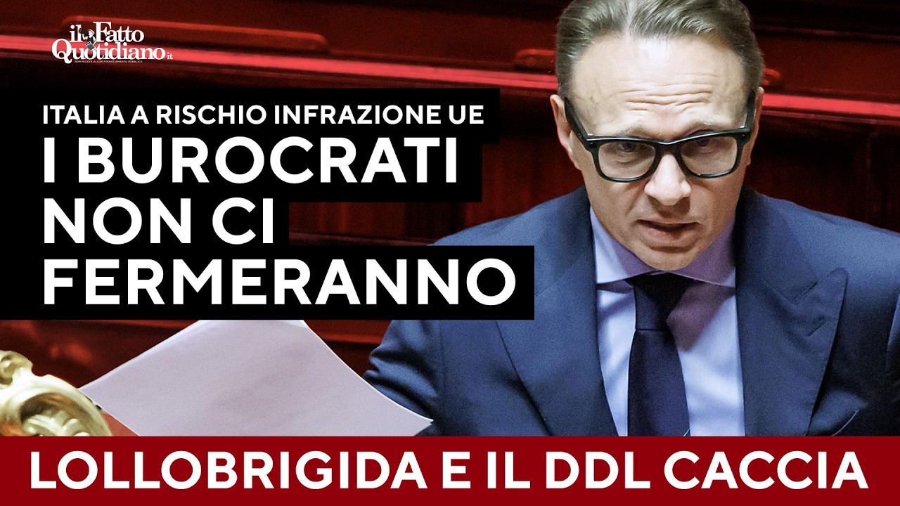 Ddl caccia, per l'Ue Italia a rischio infrazione. Ma Lollobrigida: "I burocrati non ci fermeranno"