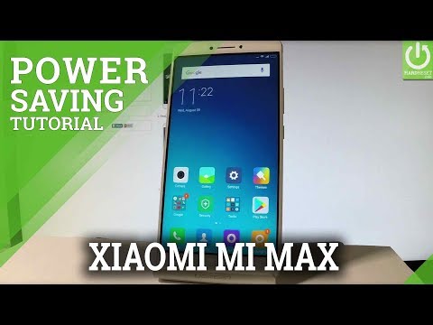 Save Battery on XIAOMI Mi Max - Enable Power Saving Mode