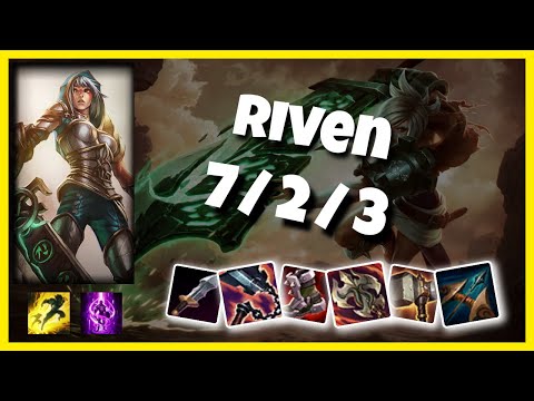 Riven vs Camille TURKISH Challenger TOP (7/2/3) Gameplay Replay - Patch 10.23