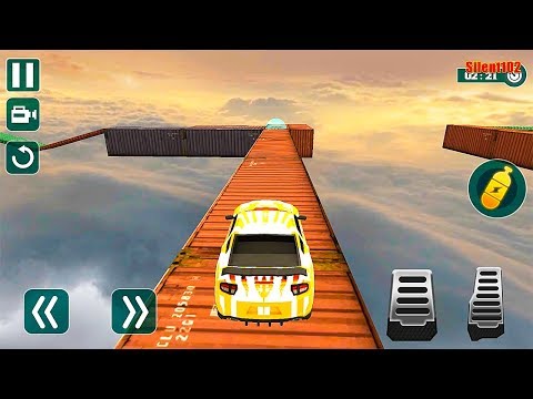 Impossible Air Car Stunt - Car Driving Simulator - Best Android Gameplay By Silent102