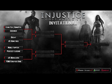 Injustice Invitational  by StreamMe - FT. SonicFox, Jupiter, Decay, Honeybee