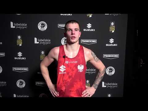 Oliwier Zamojski: ogólnie jestem zadowolony z walki