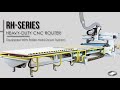 RH-Series (Roller Hold Down) CNC Router by C.R. Onsrud