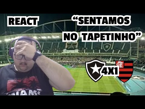 Flamengo perdeu de POUCO! | Grande atuação de Rossi | REACT Botafogo 4x1 Flamengo