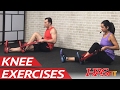 30 Min Knee Exercises For Knee Pain Relief Knee Strengthening Knee Stretches Knee Rehab Stretch