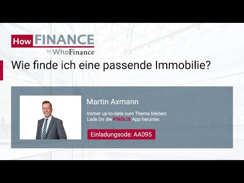 Wie findet man eine passende Immobilie?
