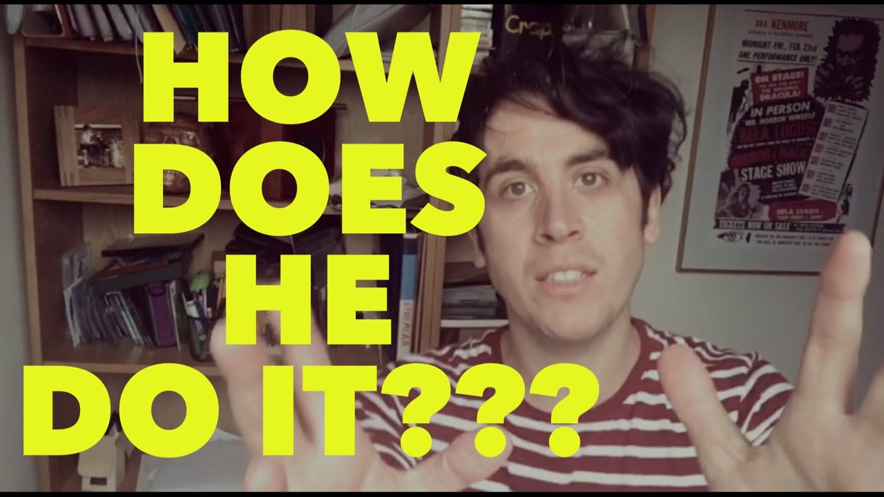 How the HELL does he do this???