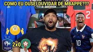 REACT COPA do MUNDO - FRANÇA 2X0 MARROCOS l MBAPPE, UMA MÁQUINA EM COPAS do MUNDO
